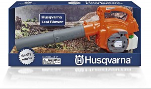 Husqvarna 5864980-01 Soffiatore Giocattolo, Modello in plastica, Colore: Grigio, Arancione, Bianco